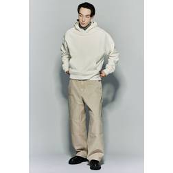 H&M Huvtröja Oversized Fit - Vit