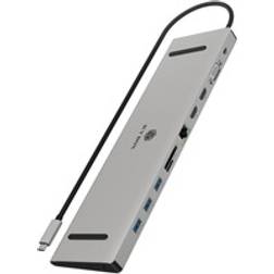 ICY BOX IB-DK2106a USB-C Dockingstation 2 x HDMI VGA 1GbE