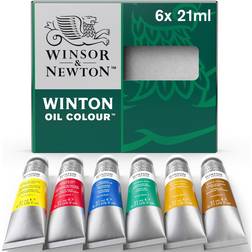 Winsor & Newton Winton Oil Colour Tube Set 6x21ml