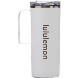 Lululemon Insulated White Travel Mug 20fl oz