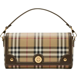 Burberry Top Handle Note Bag - Archive Beige/Military