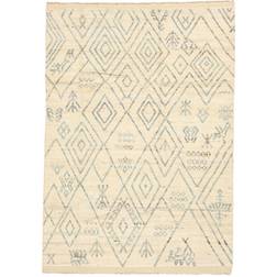 RugVista Berber Style Beige, Blau 194x268cm