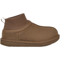 UGG Kid's Classic Ultra Mini Stretch Cuff Boot - Hickory