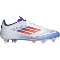 Adidas F50 Elite Soft Ground - Cloud White/Solar Red/Lucid Blue