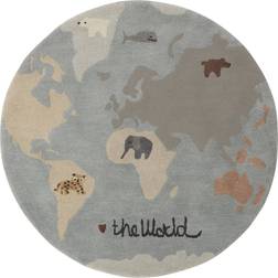 OYOY The World Tufted Rug Ø120