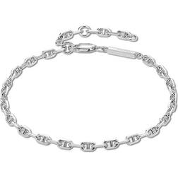 Esprit Anchor Bridge Bracelet - Silver