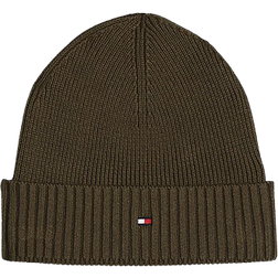 Tommy Hilfiger Cashmere Flag Beanie - Army Green