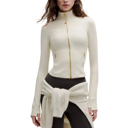 Lululemon Define Cropped Jacket Nulu - Bone/Gold