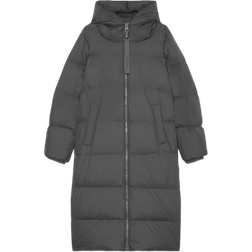 Marc O'Polo Puffer Donsjas Met Capuchon - Light Graphite