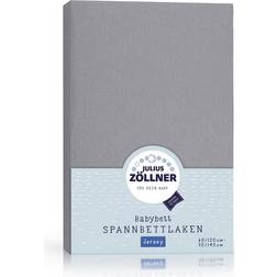 Julius Zöllner Jersey Fitted Sheet for Baby Mattresses 27.6x55.1"