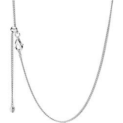 Pandora Curb Chain Necklace - Silver