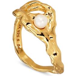 Jane Kønig Space Mary Ring - Gold/Pearl