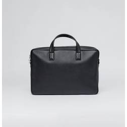 Sandqvist Leather Briefcase - Black