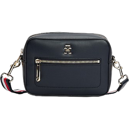 Tommy Hilfiger Iconic Signature Strap Camera Bag - Space Blue