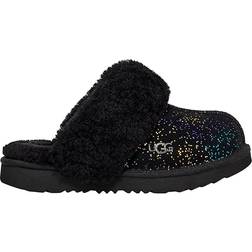 UGG Kid's Cozy II Shimmer Sky - Black/Rainbow Metallic