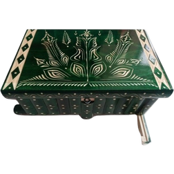 Magic Puzzle Box Giant Jewelry Storage Box - Green