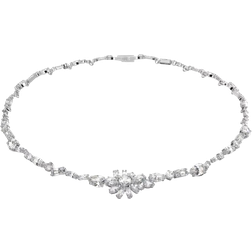 Swarovski Gema Necklace - Silver/Transparent