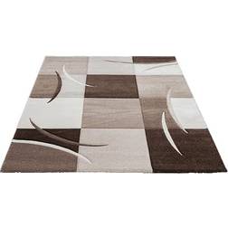 Paco Home Various 3-D Design Brown 80x300cm