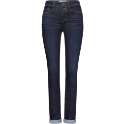 Street One Frauen Jeans im Casual Fit in Blau, Gr: