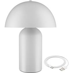 tectake Kade White 25 x 25 x 34 cm Table Lamp