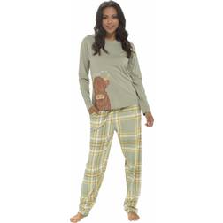Daisy Dreamer Highland Cow Cotton Jersey Pyjama Set