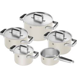 Zwilling Pure Batterie de cuisine avec couvercle 5 Pièces