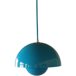 &Tradition Flowerpot VP1 Turquoise Pendellampa ∅ 23cm