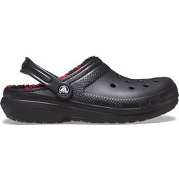 Crocs Classic Lined Clogs - Black/Buffalo