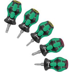 Wera Stubby Set 1 05008870001 5Pcs Skruetrækker