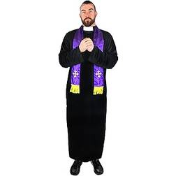 I Love Fancy Dress Mens Priest Costume