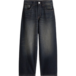 H&M Baggy Fit Jeans - Dark Denim Blue (1075730027)