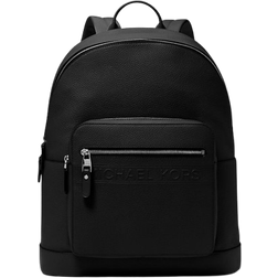 Michael Kors Hudson Leather Commuter Backpack - Black