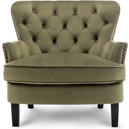 Etta Avenue Higgenbotham Sage Green Armchair 86cm