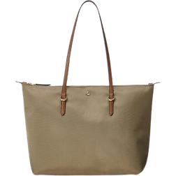 Lauren Ralph Lauren Nylon Medium Keaton Tote Bag - Clay