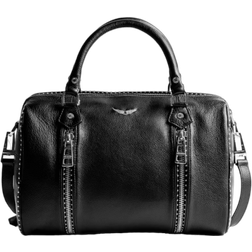 Zadig & Voltaire Sac clouté en cuir Taille Unique Noir