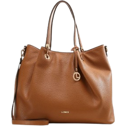 L.Credi Ebony Shopper - Cognac