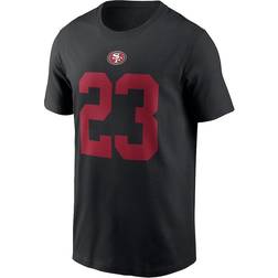 Nike Men's Christian McCaffrey San Francisco 49ers Player Name & Number T-shirt