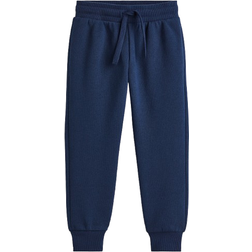 H&M Joggers with Brushed Interior - Dark Blue (0743530003)