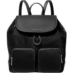 Michael Kors Cara Large Nylon Backpack - Black