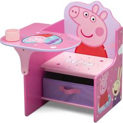 Delta Children Peppa Pig Chair Desk with Storage Bin