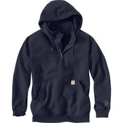 Carhartt Men's Paxton Heavyweight Mock Zip Hoodie - New Navy