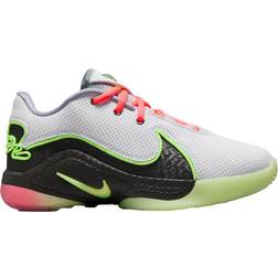 Nike LeBron XXII Crown Jewel GS - White/Medium Ash/Barely Volt/Hot Lava