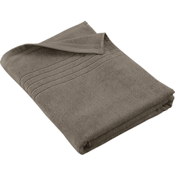 Borganäs Helle Frottéhandduk Brun 90 x 150 Badlakan