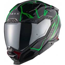 Nexx X.WST 3 B-Side Helmet - Schwarz/Grün