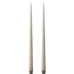Ester & Erik 631075-01 Linen Grey Stearinljus 40cm 2st