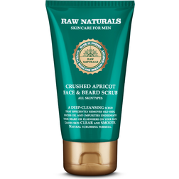 Raw Naturals Crushed Apricot Face & Beard Scrub 75ml