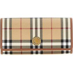 Burberry Halton Portafogli Beige Donna