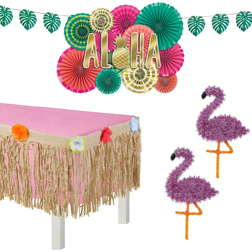 Amscan Party Decorations Aloha Decorating Kit 20-pack