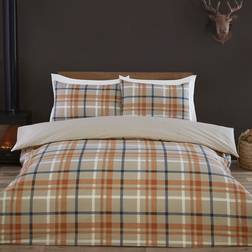 Divante Harrison Check and Pillowcase Set Superking Duvet Cover