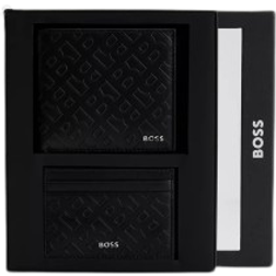 HUGO BOSS Azizona Wallet Gift Set - Black